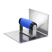 Magideal - Llana Esquinera Para Albañilería, Mango Cómodo, Herramienta Para Hormigón, Herramienta Para Esquinas De Paneles De Yeso En Bordes De Escaleras Y Const