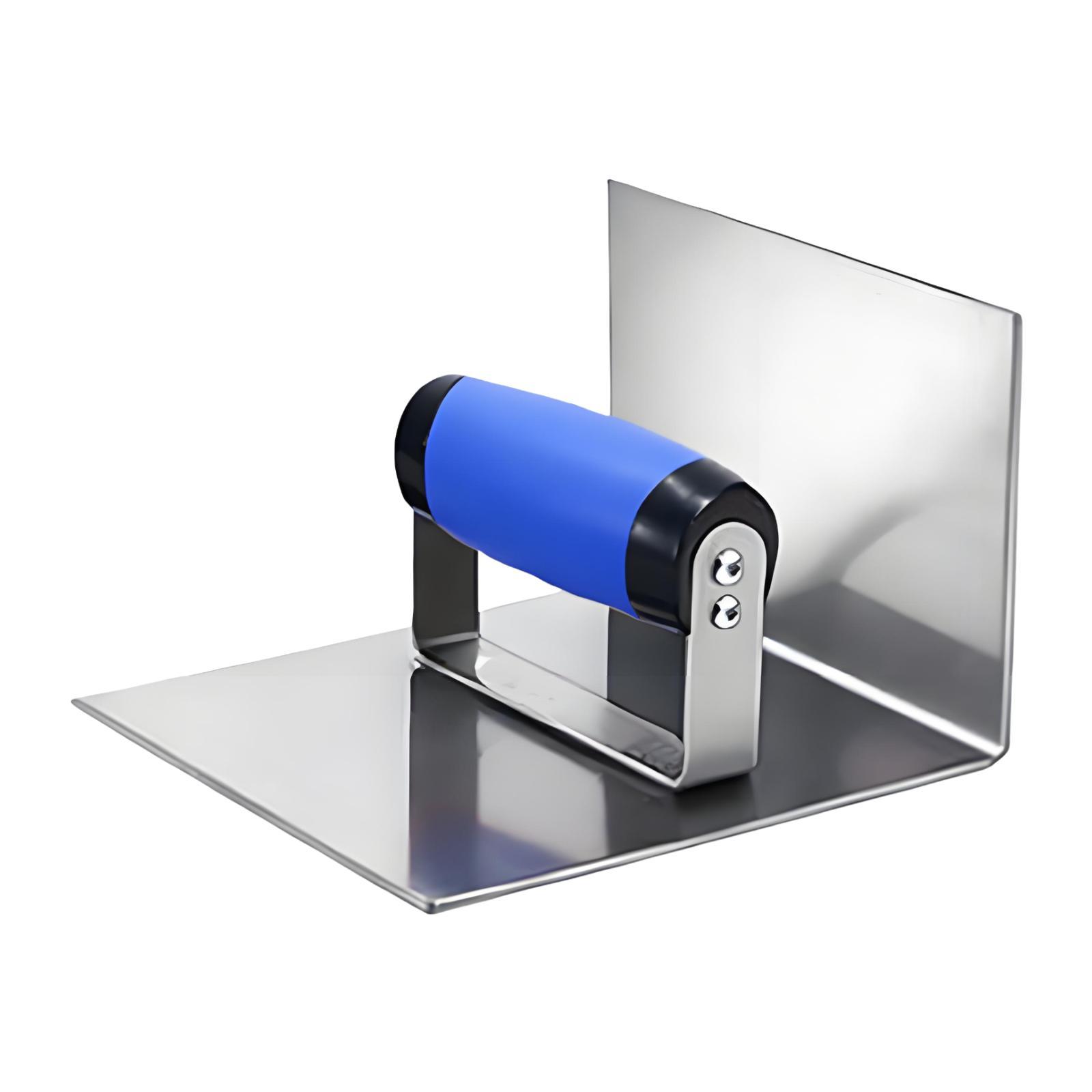 Magideal - Llana Esquinera Para Albañilería, Mango Cómodo, Herramienta Para Hormigón, Herramienta Para Esquinas De Paneles De Yeso En Bordes De Escaleras Y Const