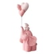 thumbnail image 2 of Globo Elefante Estatua Decorativa Estética Para Fiesta Escritorio Dormitorio Rosa, 2 of 5