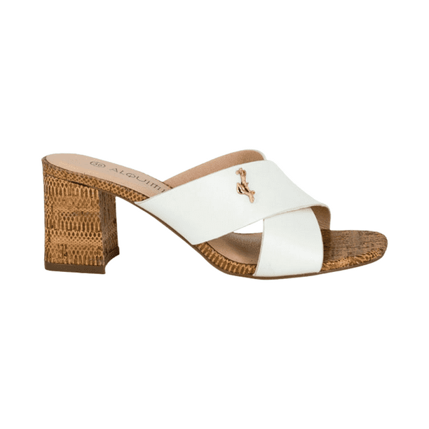 SANDALIAS ALQUIMIA BLANCO MUJER 3394 - Talla 38