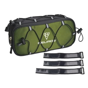 Genérico - Bolsa Para Manillar De Bicicleta, Reflectante, Con Cordón Elástico, Bolsa Para Manillar De Bicicleta, Color Verde, 2,1 L