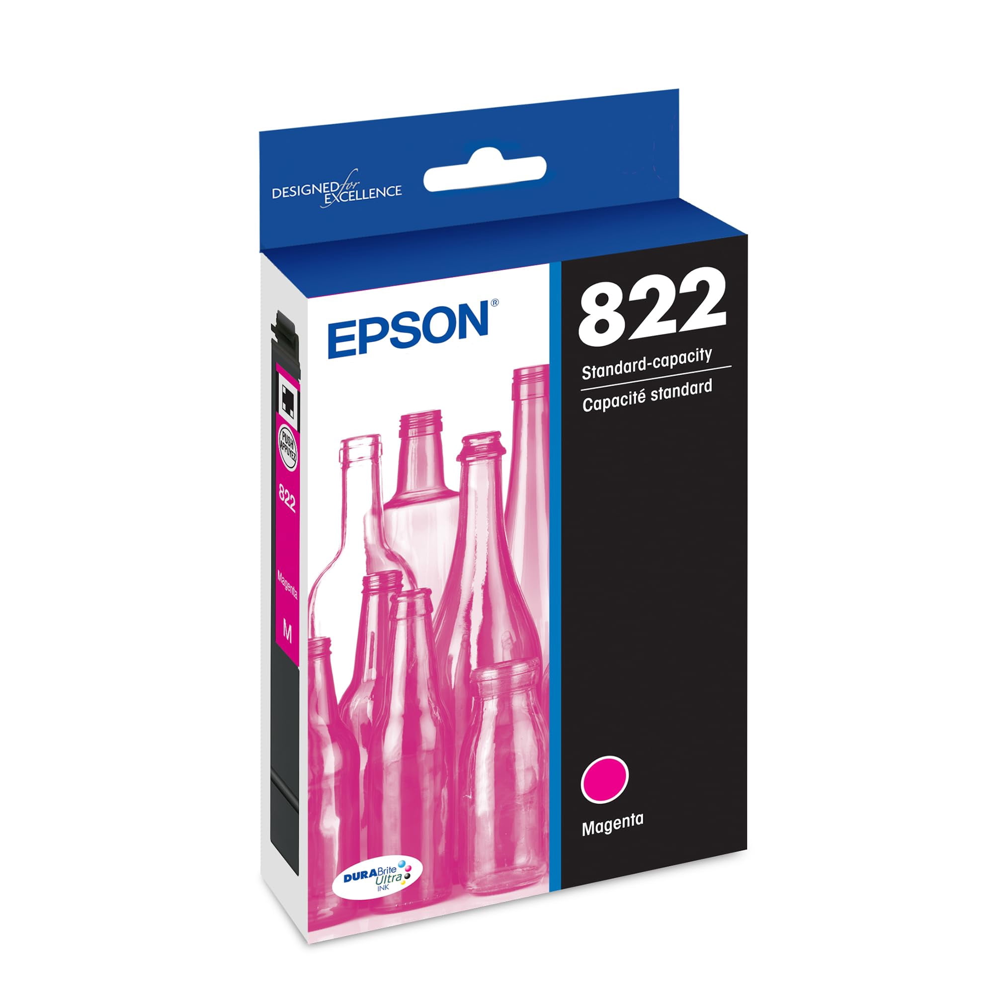 Epson - Cartucho De Tinta 822 Durabrite Ultra Magenta T822320 S