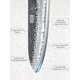 thumbnail image 2 of Cuchillo de chef HOSHANHO Japanese Gyuto 20 cm 9 capas 10Cr15Comov, 2 of 8