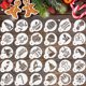 thumbnail image 1 of Plantillas para Galletas Marspark 30 Piezas 8.5 x 7 cm, 1 of 3