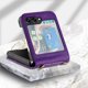 thumbnail image 2 of Funda Cartera para Samsung Galaxy Z Flip 6 Tarjetero Soporte Magnético y Correa Morado, 2 of 5