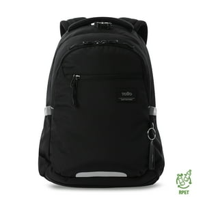 Mochila Universitaria Notebook 14"" Misisipi Negra Unisex Totto