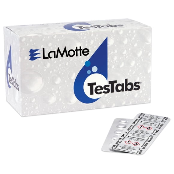 Tabletas de reactivo LaMotte 6999A-M DPD para cloro, caja de 1000