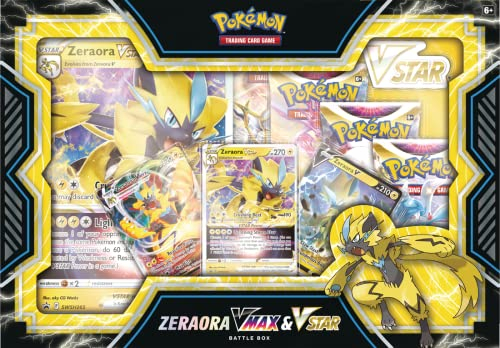 Caja De Batalla Pokémon Tcg Zeraora Vmax Vstar Pokémon