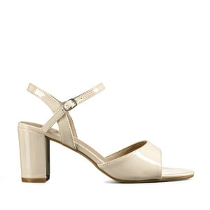 Sandalia Casual Taco Alto Simil Charol Weide Mujer You550