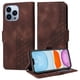 thumbnail image 1 of Carcasa FOXDOCK iPhone 13 Pro de cuero PU, diseño acolchado clásico, protección contra caídas y rayones, 1 of 5