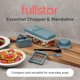 thumbnail image 2 of Cortador de alimentos Fullstar 8 en 1 para cocina - negro, 2 of 9