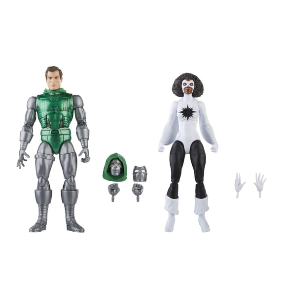 Figuras de acción Marvel Legends Capitán contra Doctor Doom 6"