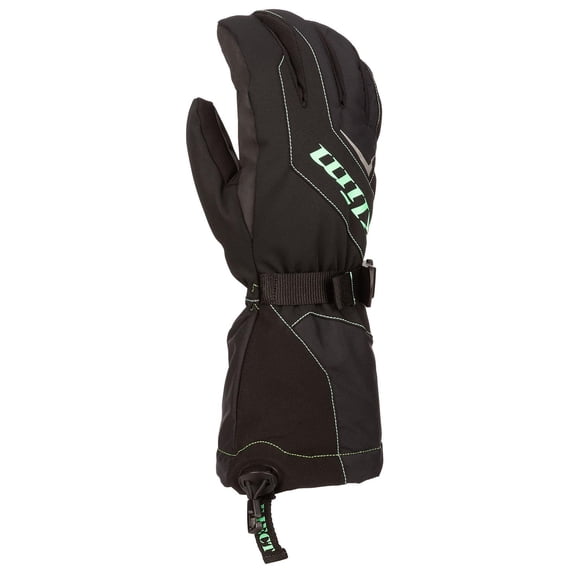 Guantes KLIM Ember Gore‑Tex XL Negro con detalle Wintermint