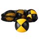 thumbnail image 3 of Payaso Malabares Pelota Toss Ball Deportes Entrenamiento Malabarismo Juguete Amarillo Negro, 3 of 5