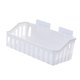 thumbnail image 4 of plástico autoadhesivo baño estante estante de cocina estante caddy blanco, 4 of 5