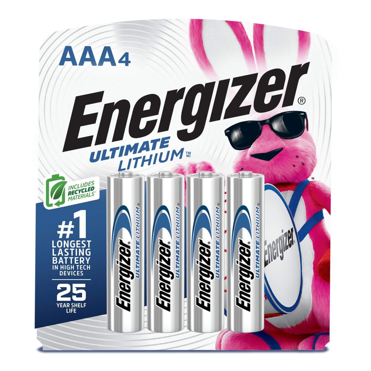 Batería Energizer Ultimate Lithium Aaa (paquete De 4)