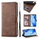 thumbnail image 1 of Funda Tipo Billetera para Realme 15T Cover 2 en 1 Desmontable con Ranuras para Tarjetas y Ventana de Foto, Soporte y Correa de Muñeca Marrón, 1 of 6