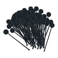 Bothyi - 100X Paleta Agitadora De Café Rastrillo Mezclador Paleta Mezcladora Para Cocinar Cerveza Negro