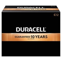 Batería Alcalina Duracell Coppertop C De 1,5 V, Paquete De 12