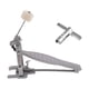 thumbnail image 1 of Pedal De Un Solo Pie Profesional Para Batería Electrónica Kits De Batería De Jazz Para Principiantes Argent, 1 of 5