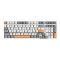 Magideal - Teclado Mecánico Ruso Con 100 Teclas Diseño Compacto Retroiluminación Rgb Personalizable Conexión Usb Tipo C Y Estructura Ergonómica Resistente Adecua Estilo E