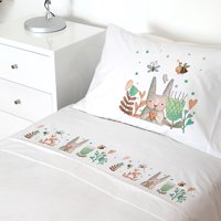 Tuyo Print - Juego De Sábanas 1 Pl Conejito