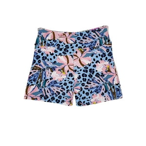 Samia - Bikini Short Para Niña Estampado Celeste 14