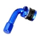 thumbnail image 1 of cnc aluminio motocicleta scooter llanta rueda aire neumático llanta vástago azul, 1 of 4