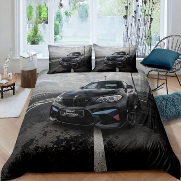Luxury Car Top Sports Car Quilt Duvet Cover Set Bedroom Decor Pillowcase3-Piece Bedding Set