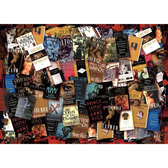 Rompecabezas La biblioteca de libros de terror de la reina Ana
