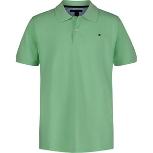 Polo Tommy Hilfiger Para Niños De Manga Corta, Verde Hiedra, 18-20