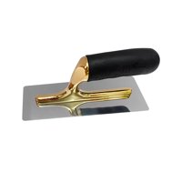 Magideal - Paleta Para Paneles De Yeso Empuñadura Cómoda Paleta De Enyesado De Acero Inoxidable Paleta De Acabado De Yeso Relleno Para La Construcción De Paredes 20 Centímetros