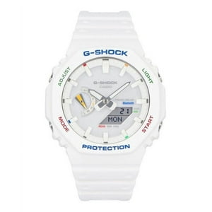 Casio - Reloj G-Shock Análogo Digital Correa De Resina Esfera Blanca Tough Solar Ga-B2100Fc-7A 200M Para Hombre