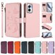 thumbnail image 3 of Funda Cartera Mariposa para [Motorola Moto G Power 2024 5G] con Soporte y Cremallera Rosa, 3 of 6