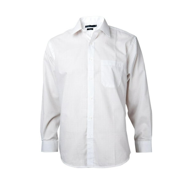Camisa Trevira Fantasia M/L blanco 39