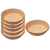 Magideal - 20X Papel Para Hornear, Pergamino Impermeable A Prueba De Aceite, Forros Desechables Antiadherentes Para Freidoras De Aire, Cocinar, Hornear, Sartenes