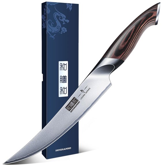 Cuchillo deshuesador HOSHANHO 6" acero inoxidable de alto carbono