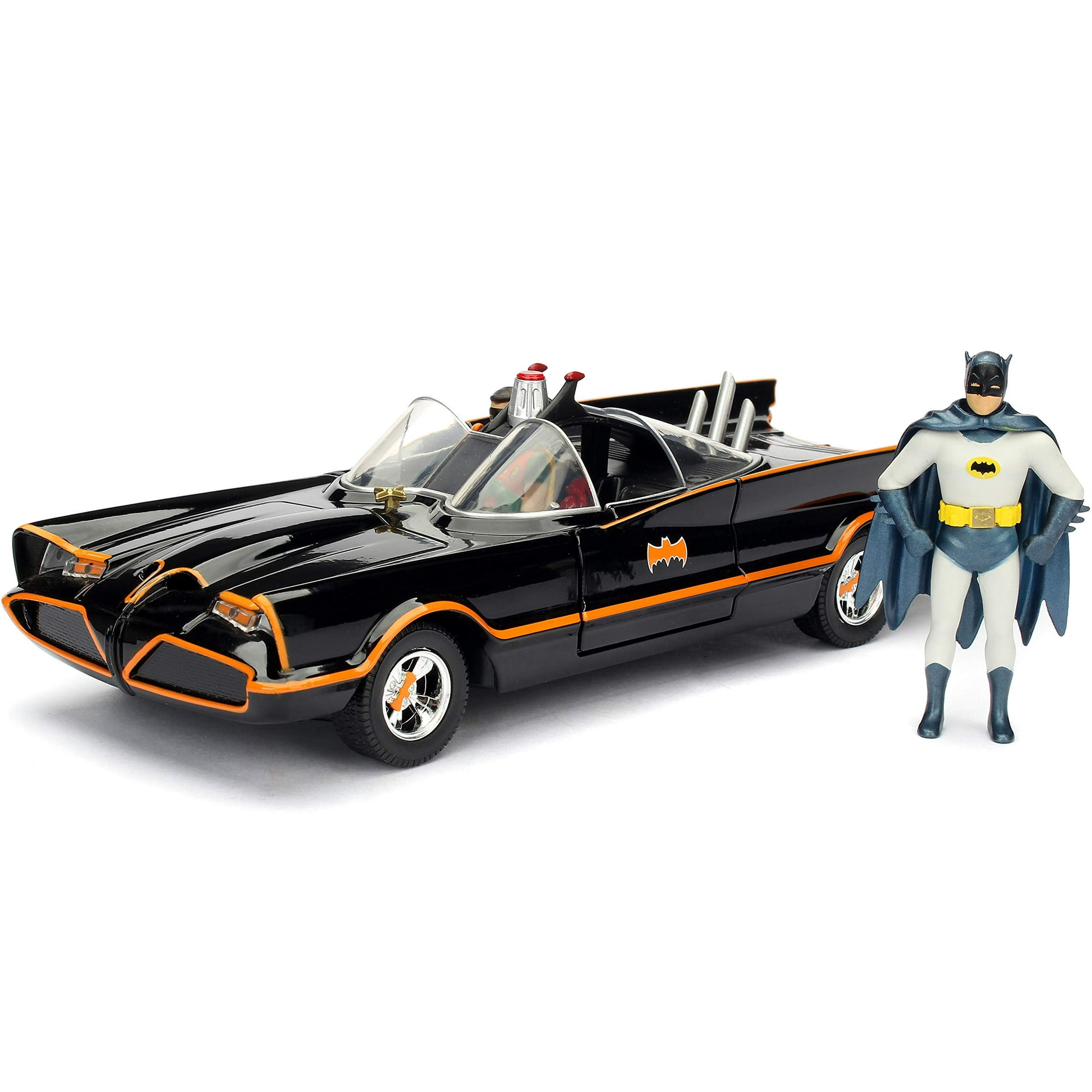Toy Car Jada Toys 1966 Serie De Tv Clásica Batmobile 1:24