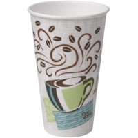 Vaso Caliente Dixie Perfectouch De Papel, Aislante, 450 Ml, 75 Unidades