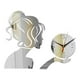 thumbnail image 1 of Reloj De Pared Moderno 3D DIY Sticker Reloj De Pared Creativo Para La Decoración Del Hogar Silvers, 1 of 3
