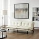 thumbnail image 5 of Sofa Cama Estructura De Madera Espuma De Alta Densidad Liso Crema, 5 of 6
