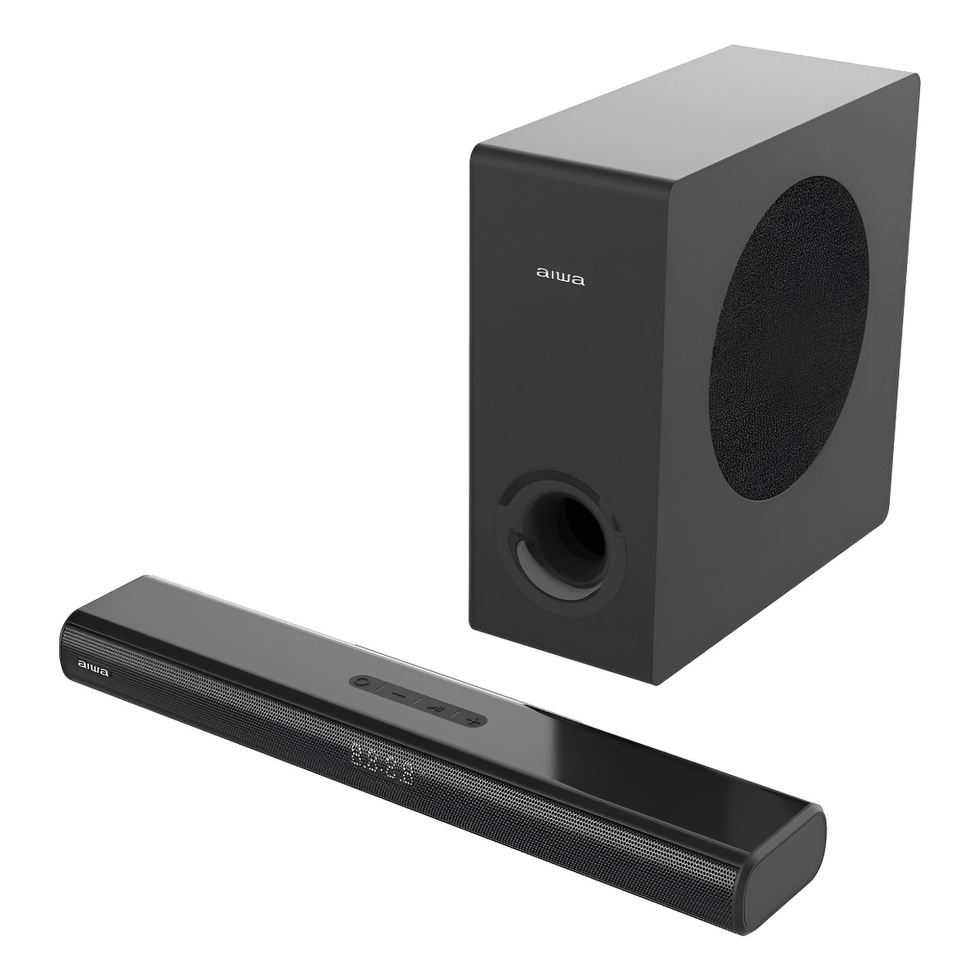 Soundbar Subwoofer Home Theaters 80w 2.1ch Aiwa Aw-sbc800ww