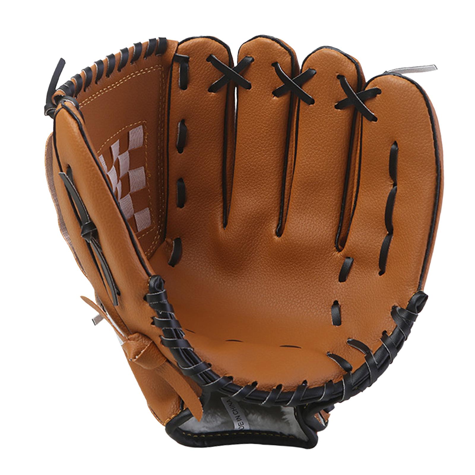 Ioensy - Guantes Gruesos De Catcher'S, Guante De Campo De Béisbol Y Softbol Para Ejercicio De 12,5 Pulgadas