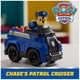 thumbnail image 2 of Coche de juguete PAW Patrol Chase's Patrol Cruiser con figura de acción, 2 of 8