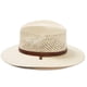thumbnail image 3 of Sombrero Stetson Stentson Airway Vened Panama Straw para hombre, 3 of 5