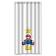 thumbnail image 1 of Cortina de ducha con diseño de dibujos animados de Super Mario, juego de cortina de baño con ganchos, tamaño 36 x 72 pulgadas, 1 of 3