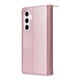 thumbnail image 1 of Funda Cartera con Cremallera y Correa para Samsung Galaxy S26 5G Soporte y Tarjetero Oro rosa, 1 of 6