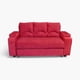 thumbnail image 2 of Sofa Cama Funcional 2 Pz Deco Felpa Burdeo, 2 of 5