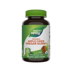 Natures Way - Vinagre De Manzana Organico 60 Gomitas