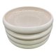 thumbnail image 2 of Pack 4 Plato Semi Hondo Decorativo Redondo Claro Blanco Lisa, 2 of 3